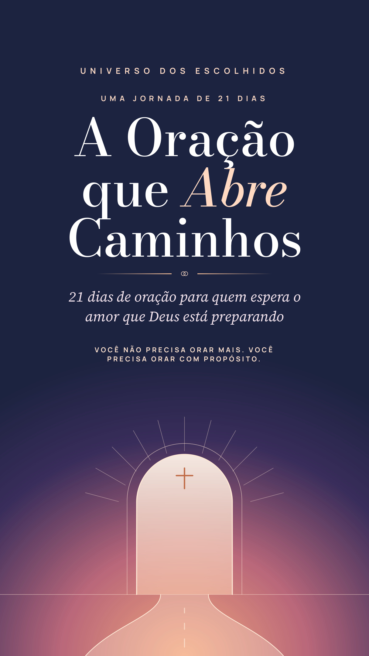 Capa de A Oração que Abre Caminhos